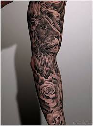 Womenstattoo Womenstattooideas Tattoos Lion Family Tattoo On Upper Back Lion Face Tattoo On Tattoos For Guys Badass Full Sleeve Tattoo Design Sleeve Tattoos