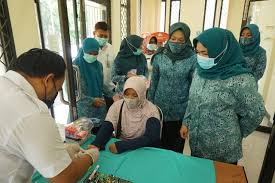 Gelar Rapid Test Gratis Pkk Kabupaten Bekasi Ingatkan Prokes 3m