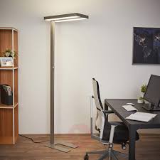 Led Stehlampe Logan Dimmer Dimmbar Buro Arbeitsplatz Stehleuchte