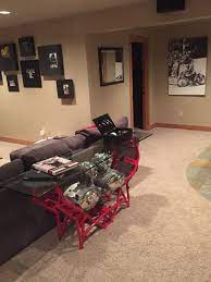 Pin On Man Cave Motorcycle Furniture I Built