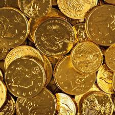 This style ring can be custom made to fit any coin. Madelaine Milk Chocolate Gold Coins Bulk Candy
