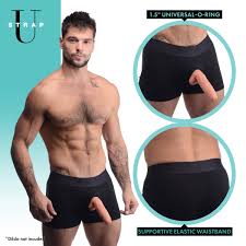 Armor Mens Boxer Harness with O-Ring - ML: Sex Toy Distributing