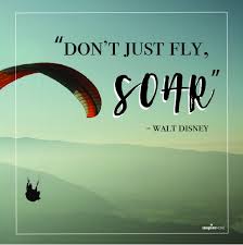 Don T Just Fly Soar Walt Disney Walt Disney Walt Poster