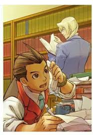 Apollo At Gavin Law Offices Phoenix Wright Apollo Justice Anime