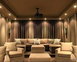Idea For Curtains In Media Room Just Put Across Entire Wall Home Cinema Room Media Room Design Home Theater Rooms