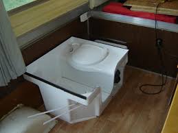 Starting Point For Thetford Shoilet Install Camper Bathroom Toilet Shower Combo Folding Campers