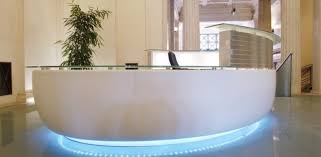 Buy best modern reception desk in different styles like l shaped reception desk, u shaped reception desk, office reception desk, reception counter curved reception desk, white reception desk, small reception desk at highmoon reception desk sale in dubai, abu dhabi, sharjah, ajman. Modern Round Reception Desk Fusion Executive Office Furniture
