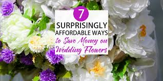 We ordered all of our wedding flowers through the florist at the grocery store. 7 Surprisingly Affordable Ways To Save Money On Wedding Flowers
