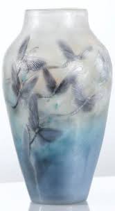 Emile Galle Vase Les Ephemeres Vers 1902 1904 Antique Vase Vase Art Deco Glass