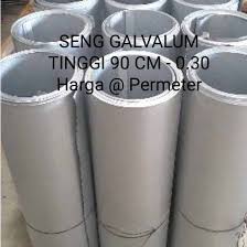 Seng plat galvalum zincalum anti karat 0,4mm 90cm talang atap tms. Jual Seng Talang Plat Talang Galvalum Anti Karat 90 Cm X 0 30 Mm 1 Meter Kota Bandung Depotbangunan Tokopedia