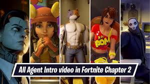 Preview 3d models, audio and showcases for fortnite: All Agent Intro Video Midas Skye Meowscles Tntina And Brutus In Fortnite Full Hd Youtube