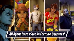 Preview 3d models, audio and showcases for fortnite: All Agent Intro Video Midas Skye Meowscles Tntina And Brutus In Fortnite Full Hd Youtube