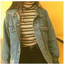 It’s the warm best of both worlds, so you can rock the americana aesthetic without sacrificing comfort indoors or … Vintage Denim Jacket Aesthetic Vintagedenimjacketaesthetic How To Wear Denim Jacket Denim Jacket Women Vintage Denim Jacket Outfit