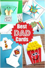 Cut an 8 x 11 piece of card stock in half. Father S Day Cards To Make With Kids Red Ted Art Make Crafting With Kids Easy Fun Dad Cards Fathers Day Cards Dad Birthday Card