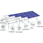 Ground Aluminum Solar Panel Mounting Structure System