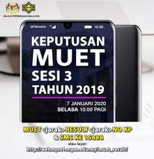 Tarikh dan semakan keputusan pt3 2019. Semakan Keputusan Muet Sesi 3 Tahun 2019 Jabatan Pendidikan Negeri Johor Facebook