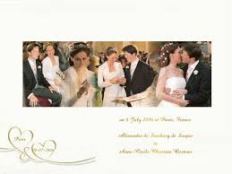 Alexandre De Sambucy De Sorgue Wed Anne Cecile Berteau On 8 July 2006 The Bride Wore A Diamond Floral Tiara Marie Mariage Comte De Paris