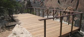 Our cable deck railing is constructed out of durable materials ensuring your deck is prepared to provide you with years of service. Cablerail