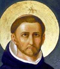 ST. DOMINIC . St Dominic, the founder of the Order of Preachers, was a  person who found joy in being poor in spirit. While still a student, a  famine ravaged the place