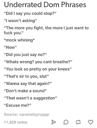 Maybe you would like to learn more about one of these? No Doms Allowed In This Post Please Bratlife
