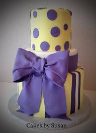 Affordable and search from millions of royalty free images, photos and vectors. Purple And Yellow Baby Shower Cake Cake Baby Shower Cakes Dot Cakes