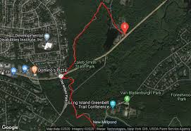 Share on trail run project. Caleb Smith State Park Preserve Greenbelt Trail Suffolk County New York