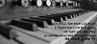 The song has since become the signature tune of warner bros. As Time Goes By Casablanca Music Piano Song Piano Songs Piano Music Songs