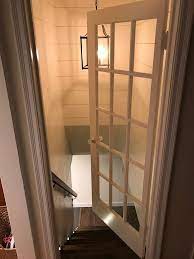 Add A French Door On A Basement Safety And Energy Bodrum Yeniden Modelleme Bodrum Tadilati Bodrum Fikirleri