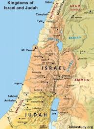 Map Of Ancient Israel And Judah