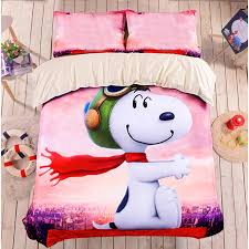 Also consider furnishing your entire bedroom. Snoopy Bedding