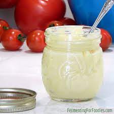 Place light olive oil, egg, lemon juice, dijon mustard, salt, and pepper together in a bowl. Healthy Homemade Mayonnaise Fermenting For Foodies