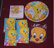Tweety Bird Baby Shower Theme Ideas And Party Supplies Bird Baby Shower Theme Bird Baby Shower Baby Shower