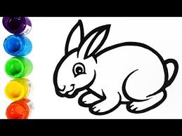 Kelinci wortel besar gambar gratis di pixabay. How To Draw And Color A Cute Rabbit Cara Menggambar Dan Mewarnai Kelinci Lucu Untuk Anak Rabbit Videos