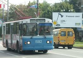 moscow trolley bus no 1592 on route 70 route 70 bus school bus