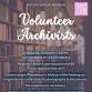 Volunteer Archivists for Wicoff House Museum event image