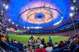 56,800 fans pack tampa stadium for a led zeppelin concert, may 5. Tropicana Field Tampa Bay Rays Stadium Journey
