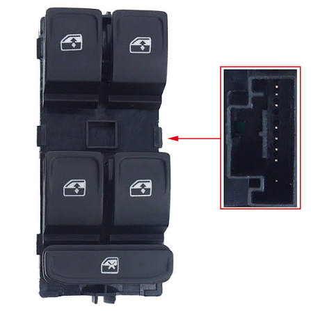 BOUTON VW GOLF 7 RÉF:5G0959857B