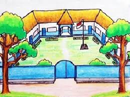 Sebab dapat membentuk karakter dan kepribadian anak menjadi lebih mandiri dan. 31 Gambar Mewarnai Gedung Sekolah Gambar Mewarnai Hd