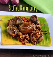 Ennai Kathirikai Poriyal Stuffed Brinjal Curry Recipe Brinjal Recipes Recipe Curry Recipes Brinjal Indian Food Recipes