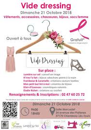 Consultez toutes les infos pratiques. Vide Dressing Octobre Rose Chambray Les Tours 37170 Brocante Vide Grenier