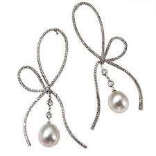 Vera Wang Bow Earrings Bow Earrings Vera Wang Jewelry Fine Jewellery Earrings