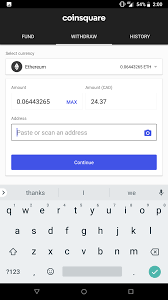Coinbase To Coinsquare Using Same Private Key In Both