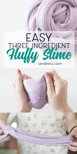 How To Make Slime Easy Fluffy Slime Diy Fluffy Slime Homemade Slime Crafts For Kids