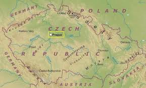 Detailed map of czech republic and neighboring countries. Country Map This Is A Physical Map Of Czech Republic There Are Many Rivers Going In And Out Of Czech Republic And To Czech Czech Republic Landlocked Country