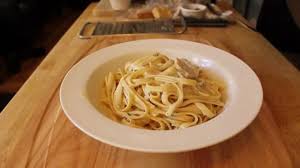 Cauliflower steak with olive pistu and porcini mushrooms. Food Wishes Recipes Chicken Fettuccine Alfredo Recipe How To Make Chicken Fettuccine Alfredo Youtube