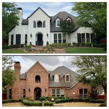 Painted brick ranch homes wyattdecorating co. 75 Beautiful Painted Brick Exterior Home Pictures Ideas April 2021 Houzz