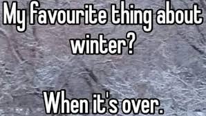 I have been looking at the forecast and counting the days when winter is  over! Come on Spring!