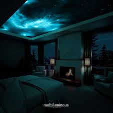 Glowing Space Print Bedroom Dark Ceiling Decor Black Lights Bedroom Galaxy Bedroom Bedroom Ceiling Light