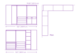 With the pax planner, you can easily complete your combination with integrated lighting. Ikea Pax Corner Wardrobe 122 X 122 Dimensions Drawings Dimensions Com