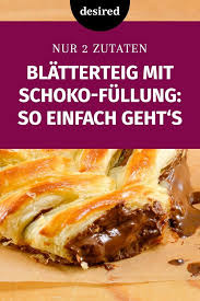 Blatterteig Mit Schokolade Das Kann Jeder Desired De Blatterteig Schokolade Blatterteig Rezepte Suss Blatterteig Suss